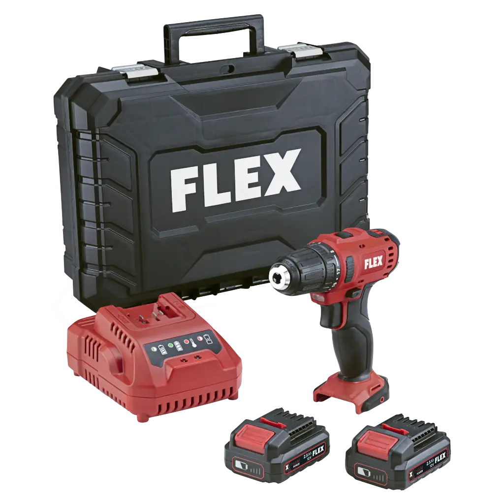 FLEX 2-Gang Akku-Bohrschrauber DD 2G 12-LDBC/2.5