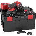 FLEX 18V Akku-Exzenterschleifer mit Drehzahlregelung ORE 2-125 18-EC/2.5 Set + Schleifpapier