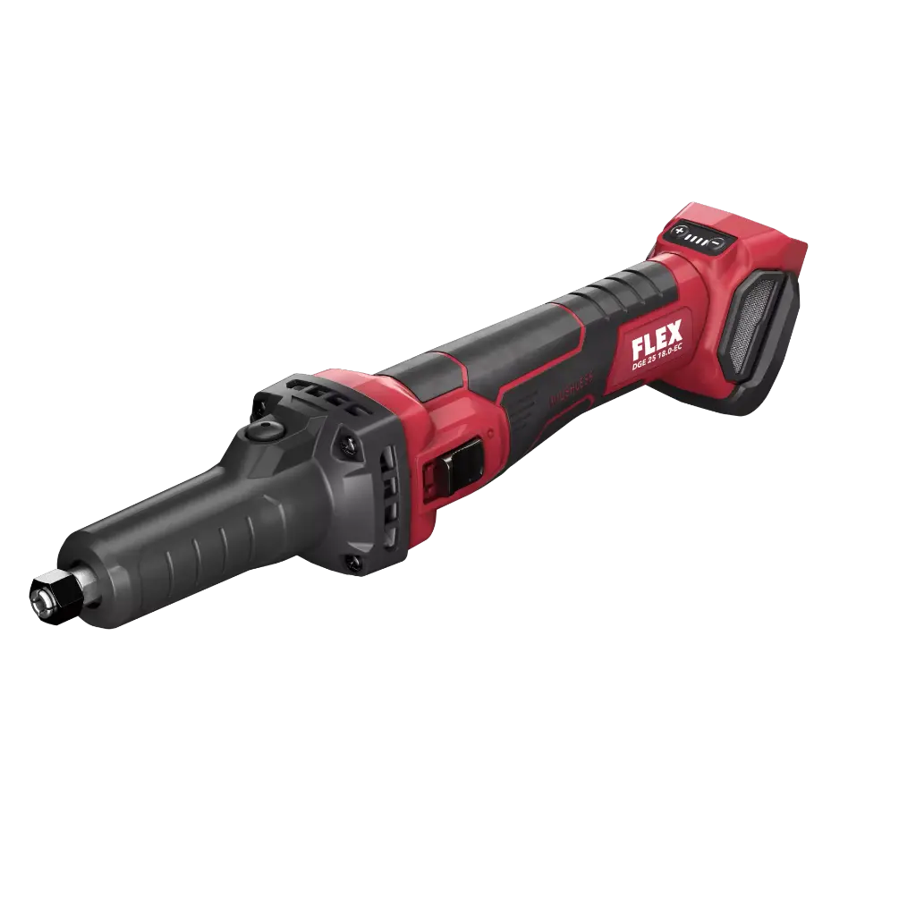 FLEX 18 V Akku-Geradschleifer DGE 25 18.0-EC mit variabler Geschwindigkeit