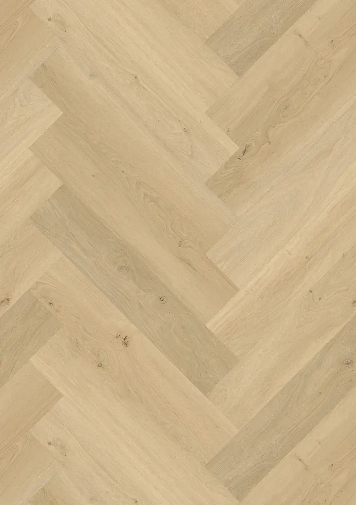 JOKA Designböden555 Wooden Styles Herringbone Click 7,0/0,55 mm m. IXPE 703H Oak Nordic EIR 15x75cm