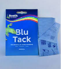 Bostik Blu Tack hellblau Heftchen