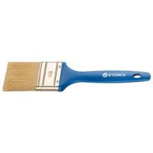 Storch Flachpinsel 30mm PET gold Kst. Stiel lackiert