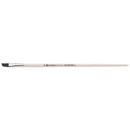 Storch Schrägstrichzieher 8mm schwarze Borste, Silberzwinge