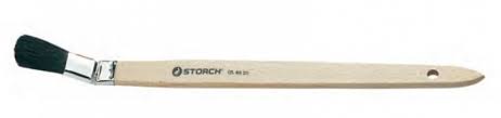 Storch Plattpinsel 20 geb. ClassicSTAR mix schw. Bo. Silberzw. Premium