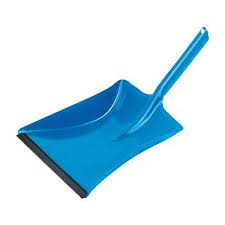 Storch Kehrschaufel Metall 23cm mit Gummilippe