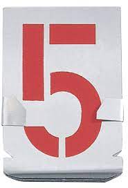 Storch Signier-Schablonen 150mm Zink Zahlen 0-9