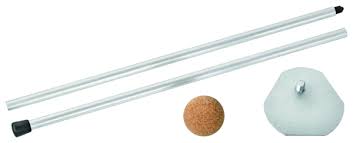 Storch Mal-Stock 70cm Alu zerlegbar mit Korkkugel u. Auflageplatte