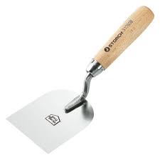 Storch Edelstahl-Stuckateur-Spachtel 80mm Holzgriff