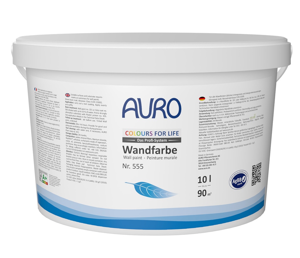 AURO Wandfarbe 555 PG4 10l