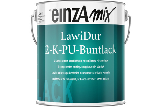 einzAmix LawiDur 2K-PU Hochglanz PG2 2,52 l