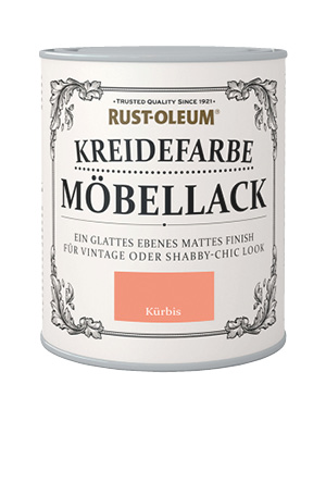 Rust-Oleum Kreidefarbe Möbellack 750ml Kürbis