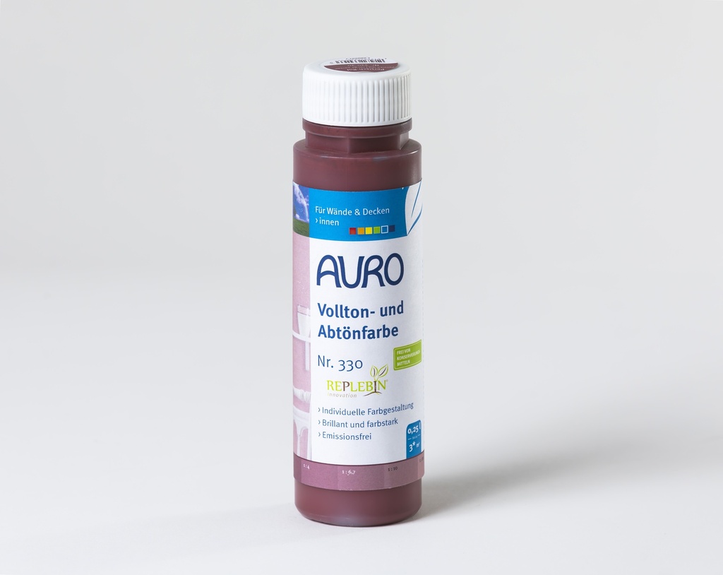 Auro Vollton- und Abtönfarbe Persisch-Rot 0,25l