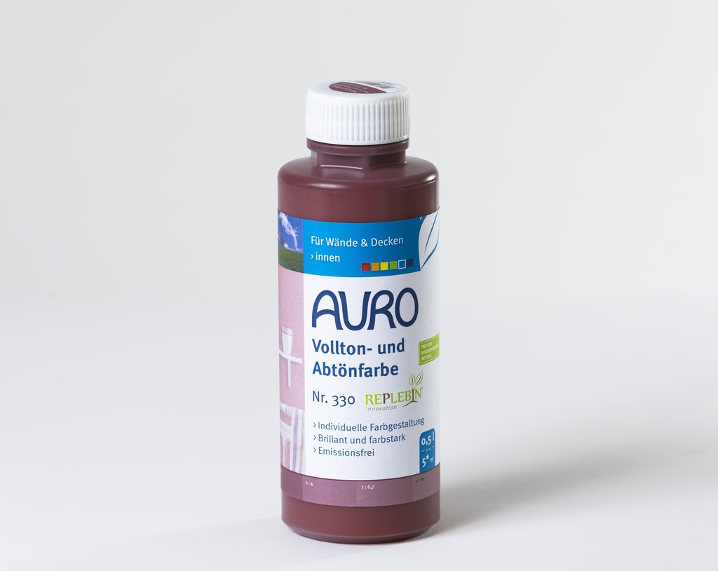 Auro Vollton- und Abtönfarbe Persisch-Rot 0,5l