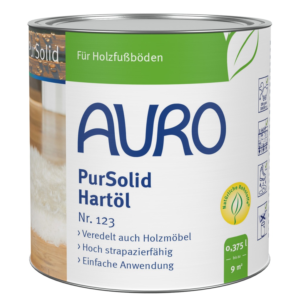 Auro Hartöl 123 PurSolid 375ml