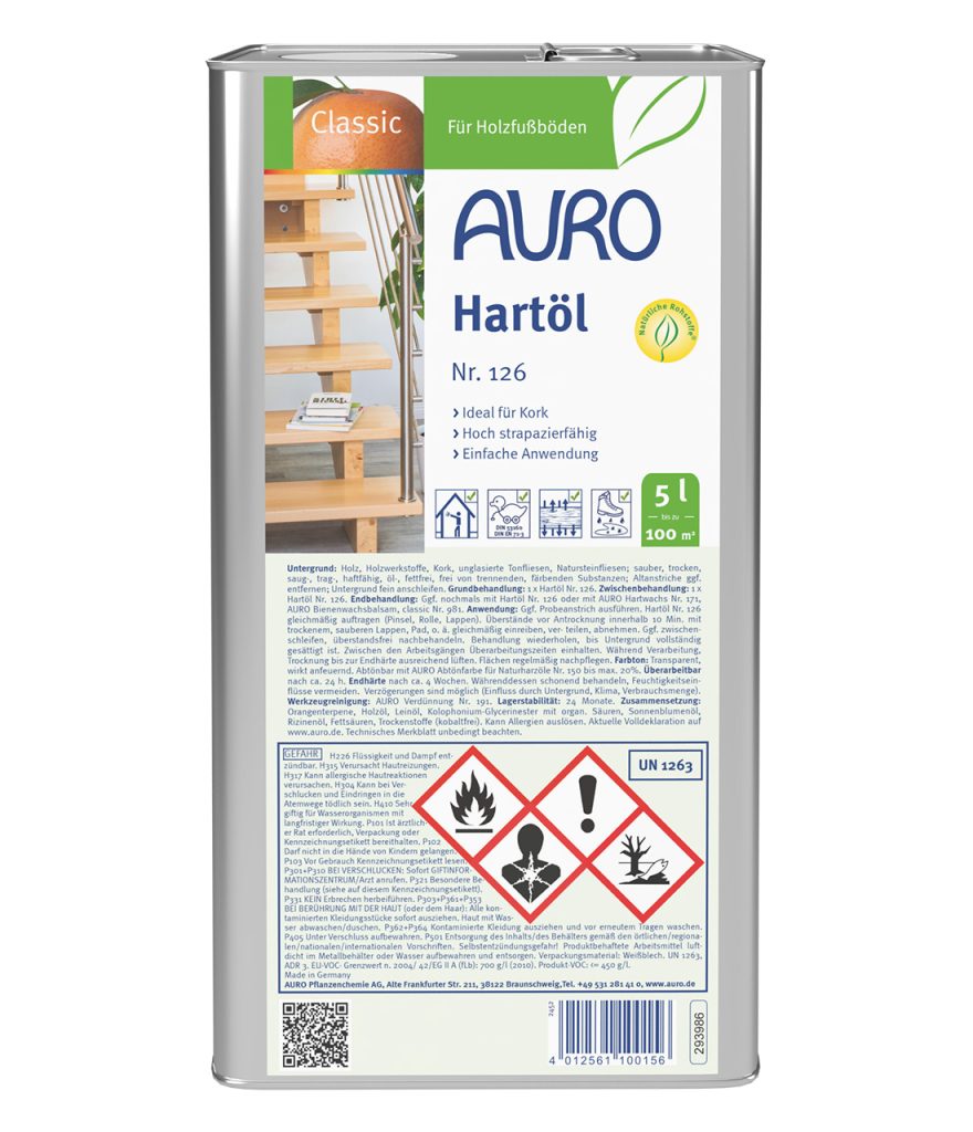 Auro Hartöl 126 5l