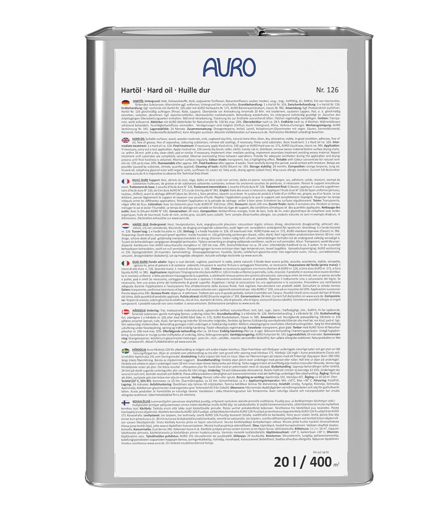 Auro Hartöl 126 20l