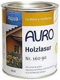 Auro Holzlasur, Aqua, Braun 0,375l