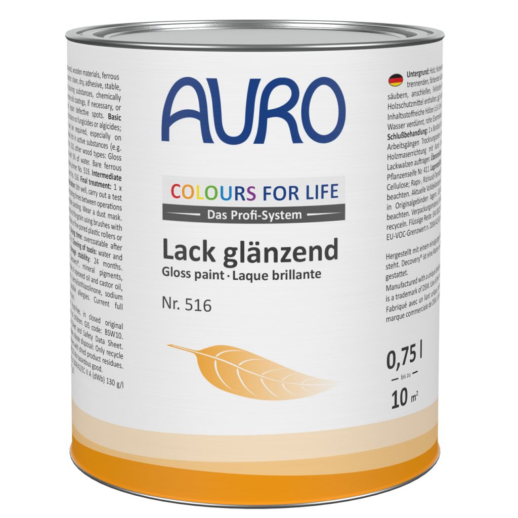 Auro Buntlack, glänzend, Ocker-Gelb 0,75l