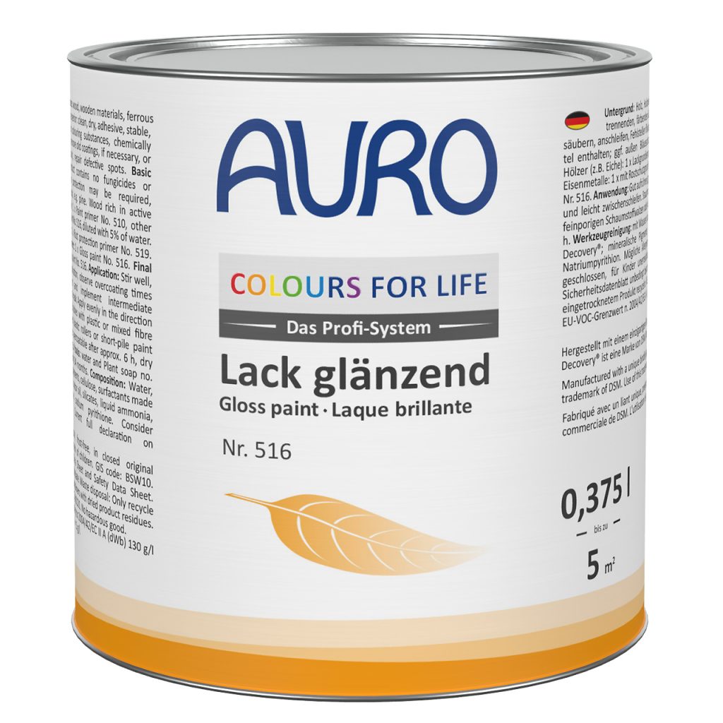 Auro Buntlack, glänzend, Persisch-Rot 0,375l