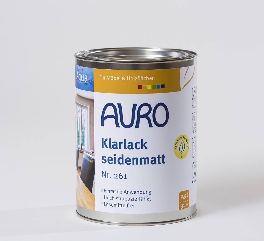 Auro Klarlack, seidenmatt 2,5l