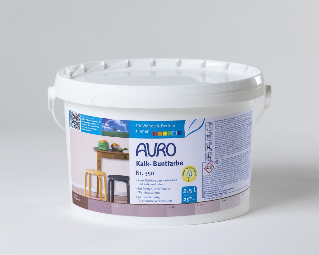 Auro Kalk-Buntfarbe Braun 2,5l