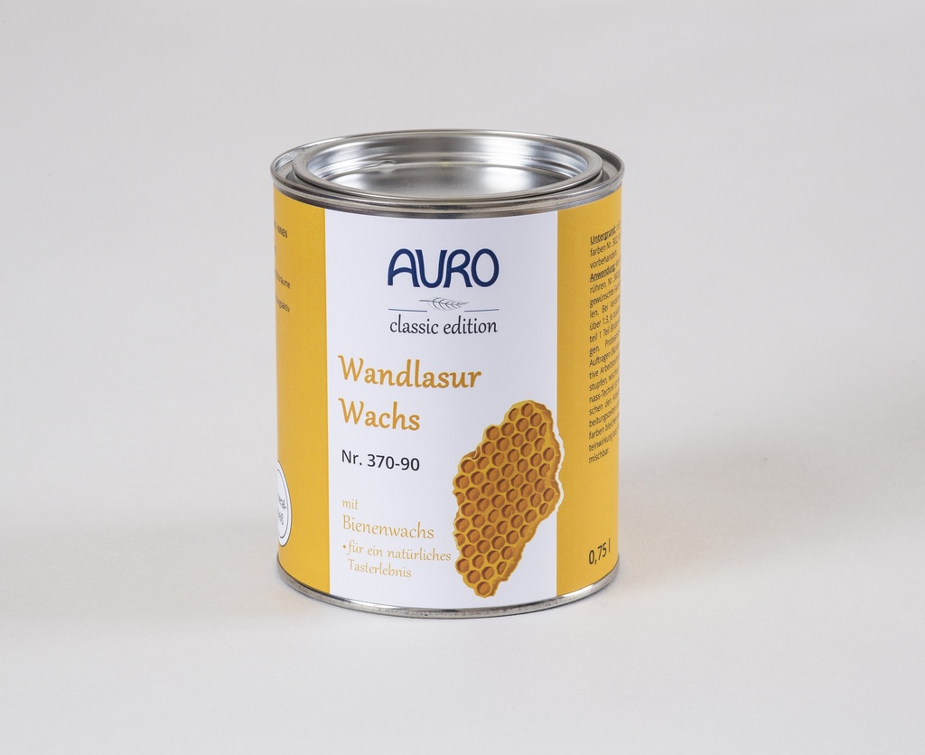 Auro Wandlasur-Wachs Mineral-Weiß 0,75l