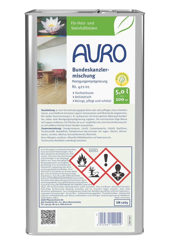 Auro Bundeskanzlermischung Reinigung 5l