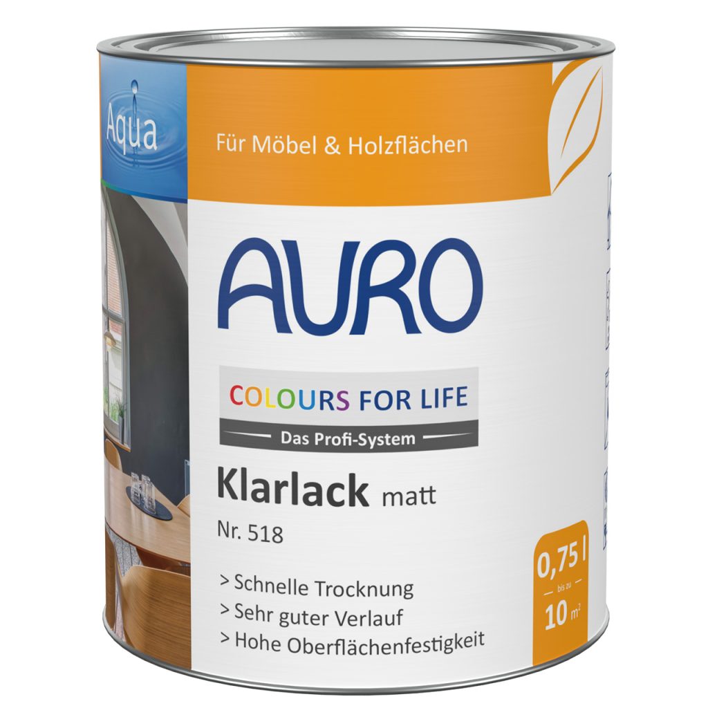 Auro CFL Klarlack 518 matt 0,75l