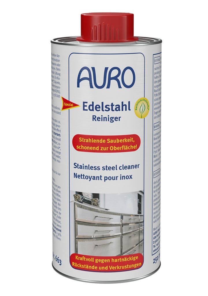 Auro Edelstahl-Reiniger 0,25l