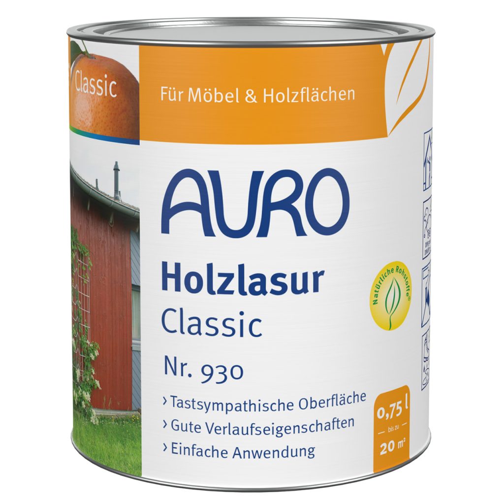 Auro Holzlasur, Classic, Hellbraun 0,75l