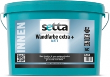 Setta Wandfarbe extra plus weiss matt 12,5l