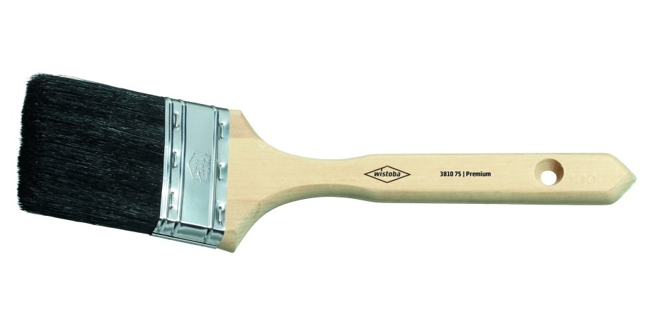 WIS Fassaden-Pinsel schwarze Borsten 75 Premium