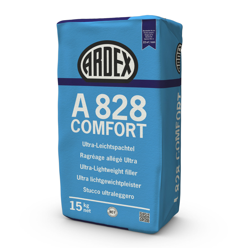ARDEX A 828 COMFORT Ultraleichtspachtel 15 kg Papiersack