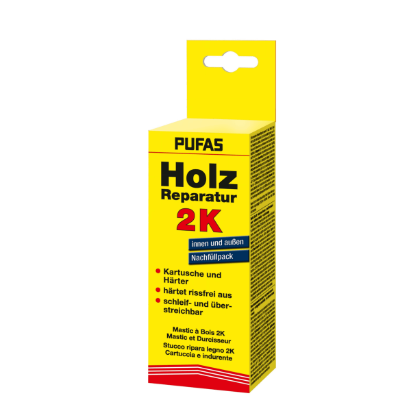 Pufas Holz Reparatur 2K - Nachf. eiche hell 225 g