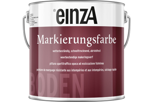 einzA Markierungsfarbe RAL 9005 tiefschwarz 2,5l