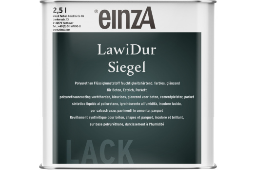 einzA Lawidur Siegel farblos 2,5l