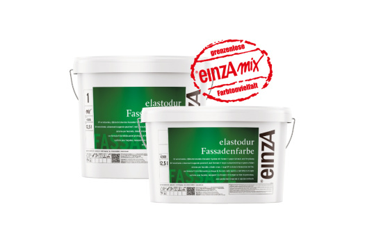 einzA elastodur Fassadenfarbe 2,5l
