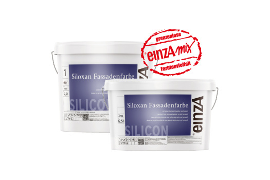 einzA Siloxan Fassadenfarbe 12,5l