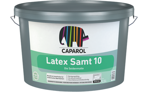 [CAP739823] Caparol Latex Samt 10 weiß 12,5 Ltr.