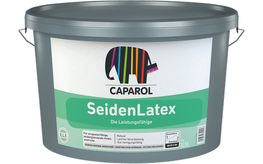 [CAP857499] Caparol SeidenLatex weiß seidenglänzend  12,5 Ltr. Naßabriebklasse 1