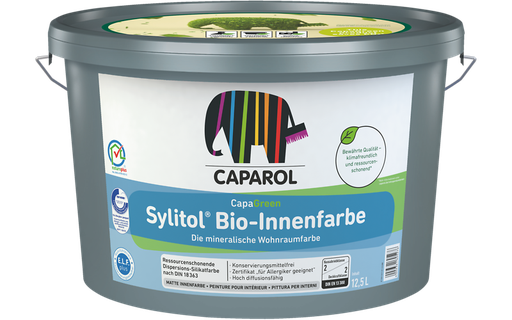 [CAP1894] Caparol Sylitol Bio-Innenfarbe weiß 5 Ltr.