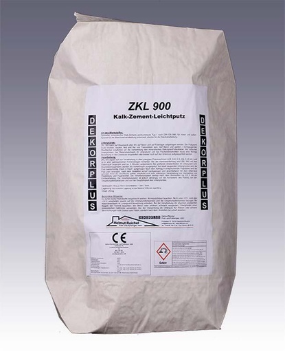 [REI13001] Dekorplus ZKL 900  25kg Zement-Leichtputz /Unterputz