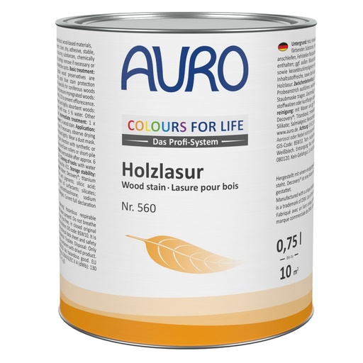 [AUR560010024] Auro Holzlasur 560 farblos 0,75l