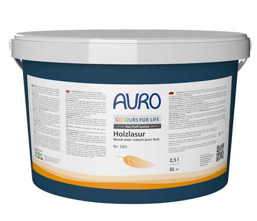 [AUR560010029] Auro Holzlasur 560 farblos 2,5l