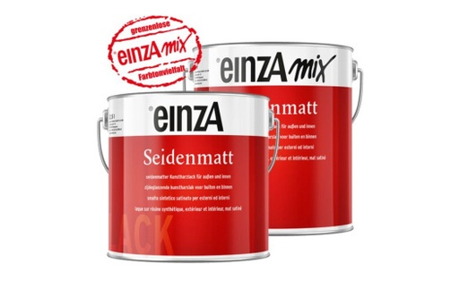 [SWAN230608] einzA Seidenmatt RAL 9002 750ml grauweiss
