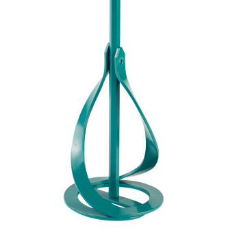 [COL40881-000] Collomix Rührer FM 80 S türkis, für flüssige Materialien, wie Dispersionsfarben, Wandfarben, Grundierungen, etc., Mischwirkung von oben nach unten