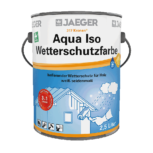 [JAE3179010-501] Jaeger 317 Kronen® Aqua Iso Wetterschutzfarbe 5 Ltr.