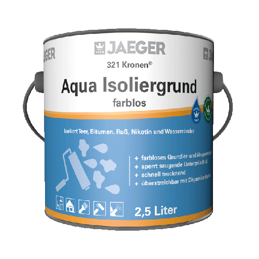 [JAE3210000-071] Jaeger 321 Kronen® Aqua Isoliergrund farblos 750ml