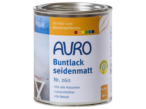 AURO Seidenmattlack 513 Basis U 2,5l