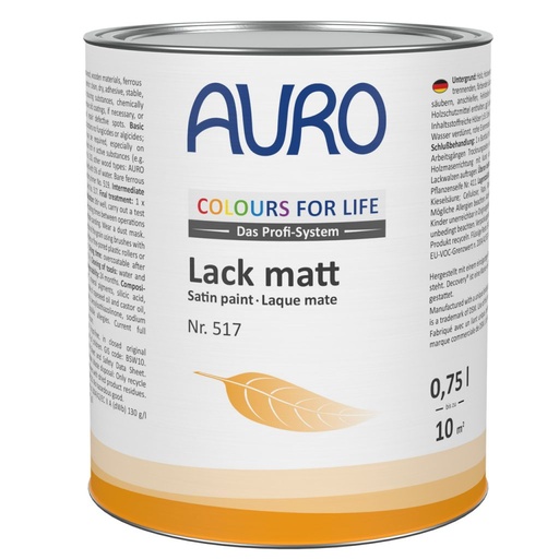 [AUR51300040] AURO Lack matt P 750ml